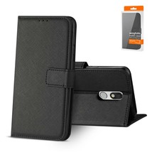 Reiko Lg Stylo 5 3-in-1 Wallet Case In Black - $9.95