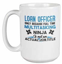 Make Your Mark Design Funny Loan Officer Coffee &amp; Tea Mug for Banker and Financi - £19.46 GBP