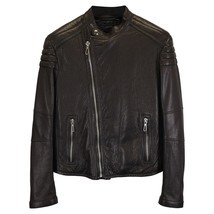 Tom Ford Biker Jacket In Leather Men Black Size 48 - £1,121.00 GBP