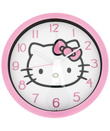 Hello Kitty Face Pink Colorway Wall Clock Pink - £25.09 GBP
