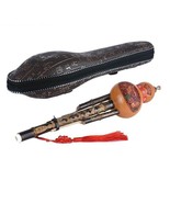 Handmade Hulusi Bamboo Gourd Cucurbit Flute Ethnic Musical Instrument Ke... - $28.97