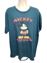 Disney Mickey Mouse Mens Green XL TShirt - $334.55 MXN