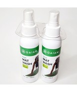 Gaiam Yoga Mat Wash Spray All Natural 4 oz Each 2-Pack - £9.80 GBP