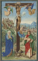 The Crucifixion – Sacrament of the Altar – Medieval Catholic Art Print – Archiva - £10.11 GBP+