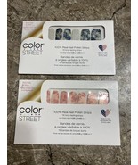 Color Street Nail Polish Strips Lot In Another Galaxy &amp; Blushing Rose Qu... - $9.51 CAD