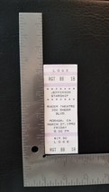 JEFFERSON STARSHIP / GRACE SLICK - VINTAGE ORIGINAL 1992 CONCERT TICKET ... - €8,52 EUR