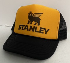Vintage Stanley Hat Trucker Hat snapback Black Gold Tool  Cap Summer Cap - $279.59 MXN
