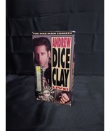 The Dice Man Cometh Andrew Dice Clay Live! VHS Tape Comedy Old VCR 1989 - £6.78 GBP