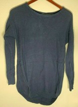 Caslon Women&#39;s Navy Blue Long Sleeve Sweater Size: Small - £10.31 GBP