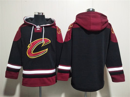 Men&#39;s Cleveland Cavaliers Blank Black Red Ageless Must-Have Lace-Up Pull... - $1,425.21 MXN