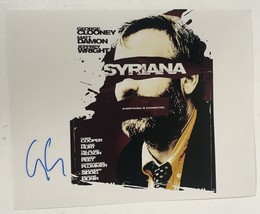 George Clooney Signed Autographed &quot;Syriana&quot; Glossy 8x10 Photo - £62.47 GBP