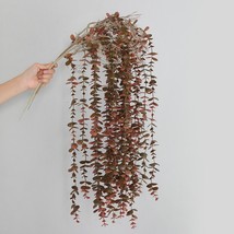 38.5&quot; Length artificial flower wall hanging basket flower vine Eucalyptu... - $223.49 MXN