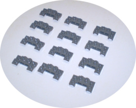 Used Lego Dark Stone Brick, 2x4 - 1x4 w 2 Recessed Stud 14520 52038 Car - $8.95