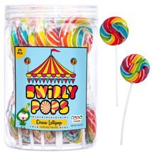 Circus Rainbow Lollipops Individually Wrapped, Bursting with Fruity Flavor, Grea - £11.31 GBP