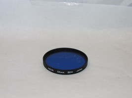 Genuine Hoya 80A Blue 55mm Lens Filter Made in Japan O32452 - £14.61 GBP