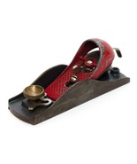 Vintage Small Smoothing Plane Planer Red Unbranded Collectible - £17.22 GBP