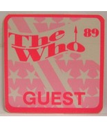 THE WHO / ROGER DALTREY - VINTAGE ORIGINAL CLOTH TOUR BACKSTAGE PASS - €8,55 EUR