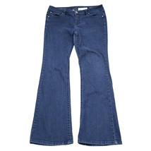 ANA A New Approach Pants Womens 32 Blue Denim Bootcut High Rise Casual Jeans - $25.62