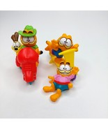 Vintage 1988 Garfield Odie Scooter Figure McDonald&#39;s Happy Meal Toys  - £11.76 GBP