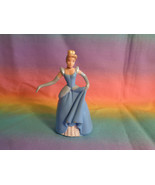 Disney Princess Cinderella Blue Gown PVC Figure Cake Topper - as is - £1.50 GBP
