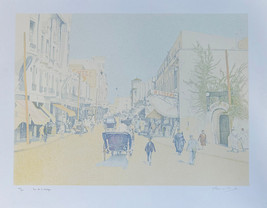 Guillaume Azoulay &quot;Rue De L&#39;horlorge&quot; Serigraph On Paper H/SIGNED &amp; Numbered Coa - £1,067.11 GBP