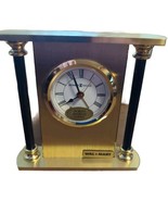 Walmart Howard Miller Casey Alarm Clock  Solid Brass Model 613-621  - $29.65