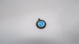 Vintage 14mm Sterling Silver Virgin Mary Religious Medal NB5 - $33.12 CAD