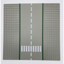 LEGO Gray Road Base Plate 32x32 8 Stud Straight Street Crosswalk 610px1 Vintage - £15.52 GBP