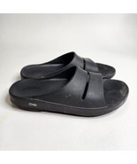 Oofos Ooahh Recovery Black Slide Comfort Sandal Slip On Men&#39;s Size 11 - €25,74 EUR