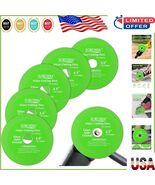 Versatile 5-Pack Diamond Cutting Discs for 4-4.5&quot; Angle Grinders - Smoot... - $53.14 CAD