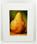 Golden Pear Signed Numbered Print of Oil Painting by Susan Evans 3/100 8... - £19.43 GBP