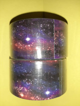 Lot Of 2 Rolls Duck Tape Galaxy 1.88&quot; X 10 Yd Sealed - £11.64 GBP