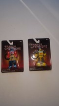 transformers optimus prime and bumblebee  bag clips set of two new in package - £6.98 GBP