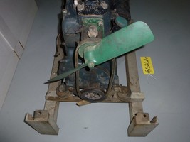 Ford Model A 4 Cylinder Engine On Stand and Fuel Tank - $3,271.00