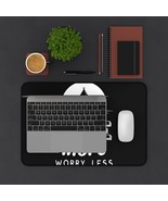 Customizable Desk Mat with Anti-Slip Backing for Home Office Decor in 3 ... - £18.65 GBP+