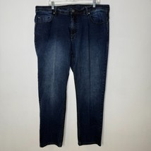 Buffalo David Bitton Jackson Jeans Mens 40 x 32 Straight Stretch Dark Wash - $28.00