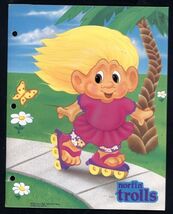 NORFIN TROLLS 1992 Imagining3 Pocket portfolio - Troll Rollerskating - $11.83