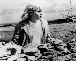 Sky West and Crooked Hayley Mills standing by rock wall 24X36 Poster - £22.81 GBP