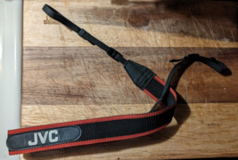 Vintage Good Strong Black &amp; Orange Mesh JVC Camera Strap Approx. 35 X 1&quot; - $74.16 MXN