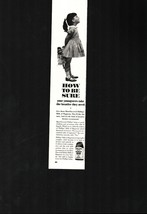 1963 Phillips Milk of Magnesia Little Girl doll laxative they need vintage ad b1 - £16.91 GBP