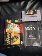 Super Caesars Palace (Super Nintendo SNES, 1993) CIB Game, Box, Manual - £6.96 GBP