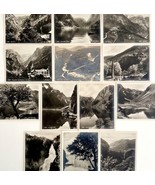 Norway Photographs Antique c1900-1920 Villages Lot Of 13 Carl Norman In ... - £47.40 GBP