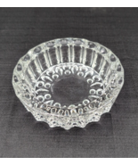 Vintage 5 3/8  Cut. Glass Cigar/Cigarette Ashtray KIG Malaysia 4 Rests - £7.93 GBP