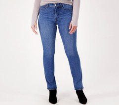 NYDJ Le Silhouette High Rise Slim Bootcut Jeans- Amour, 18 W - £42.80 GBP