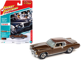 1971 Pontiac Grand Prix Bronzini Gold Metallic &quot;Classic Gold Collection&quot; Series  - $23.64