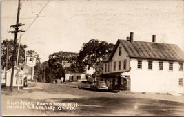 Northwood New Hampshire Gile&#39;s Store 1956 to to Northport LI Postcard Y17 - £11.91 GBP
