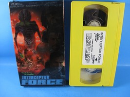 Interceptor Force (VHS 2000) Olivier Gruner, Ernie Hudson Ex Blockbuster - £11.16 GBP