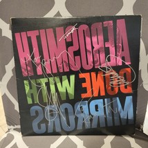 Aerosmith Signed lp Done With Mirrors, 5 members. Original, Vintage, Gre... - $2,745.47 MXN