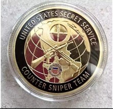 United States SECRET SERVICE-COUNTER SNIPER  Special Operations Team Cha... - $14.27