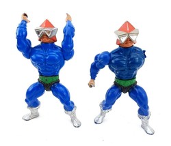 MOTU Masters Of The Universe He-Man MEKANECK Action Figure 1983 lot x2  - £12.48 GBP